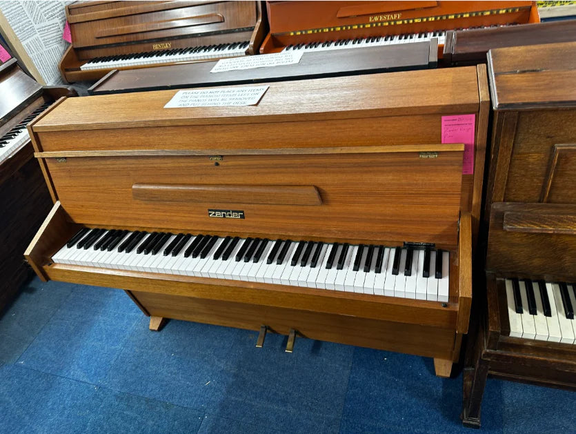 Zender upright piano seven octave