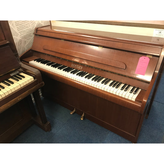 Bentley Mahogany Upright Piano - Part restored